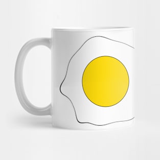 Sunny Side Up Egg Drawing Mug